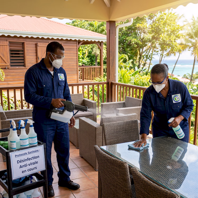 desinfection et protection antivirus en guadeloupe